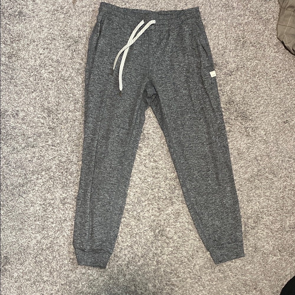 Vuori Gray Track Pants Relaxed Fit Joggers